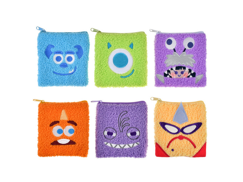 シークレットポーチ　各900円／© Disney/Pixar