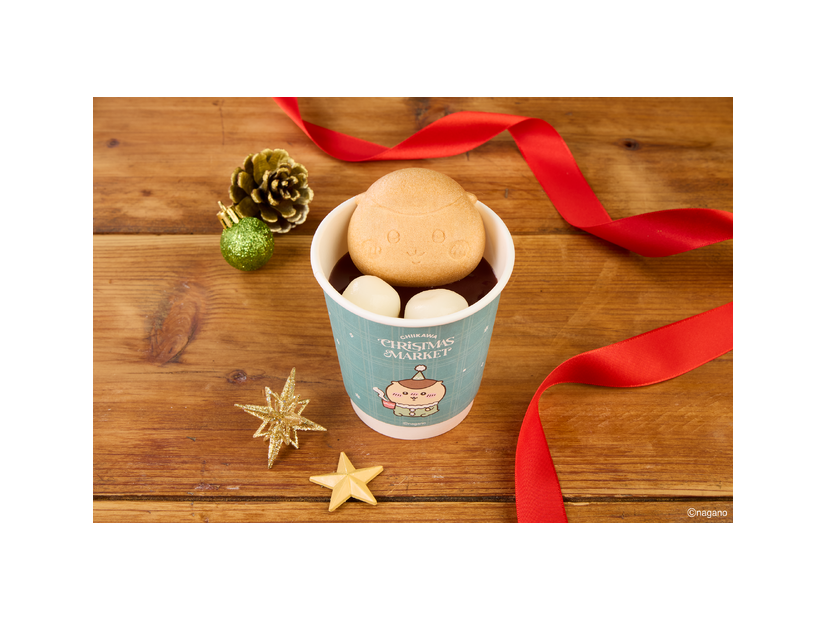 くりまんじゅうのおしるこ　950円　「ちいかわクリスマスマーケット」