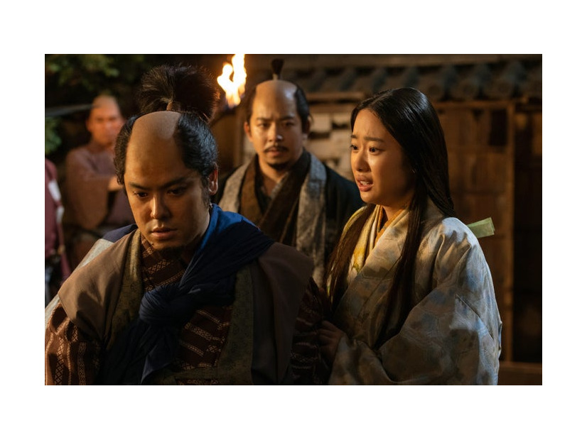 前原瑞樹、倉沢杏菜「豊臣兄弟！」第40話（C）NHK