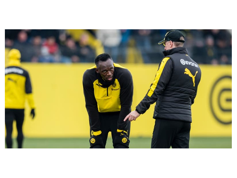 ドルトムント監督「ボルトにはサッカーの才能があるが…」