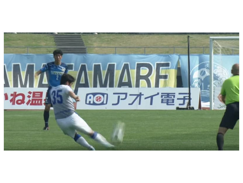 J2で正真正銘の超ゴール！大分MF宮阪政樹、50m級の「衝撃FK」を見たか