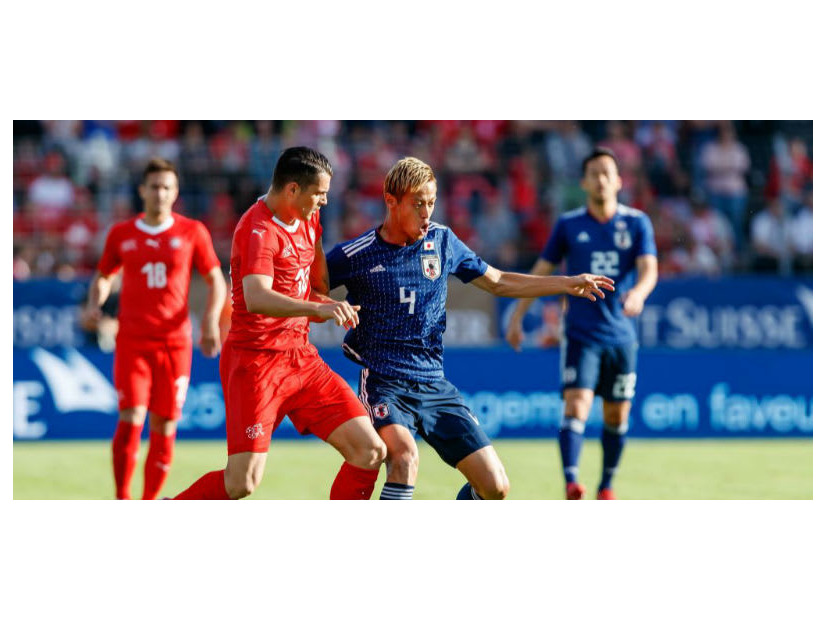 日本代表、FIFAランク6位のスイスに無得点で敗戦