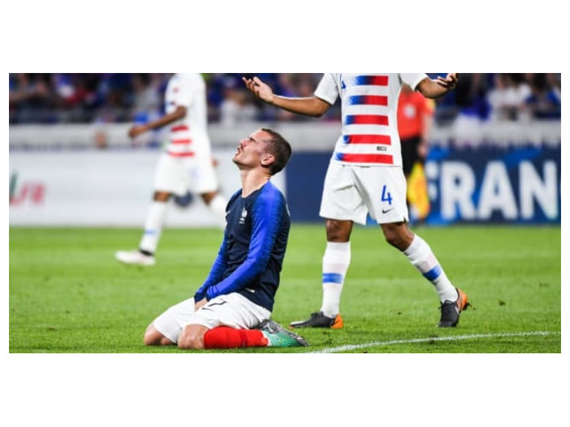 フランス代表、どうした…W杯直前にUSAに大苦戦！ジルーは流血