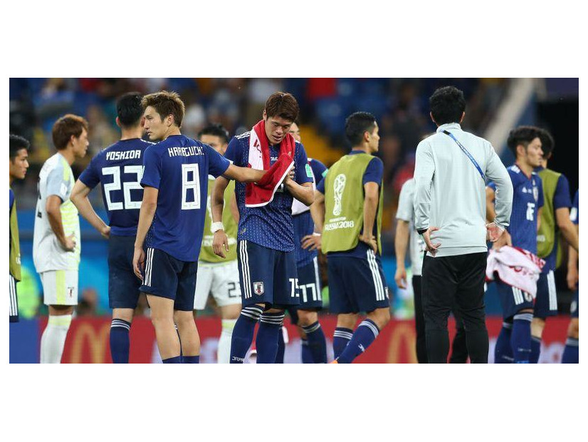 W杯敗退の日本代表、使用後の「ロッカー」が話題に