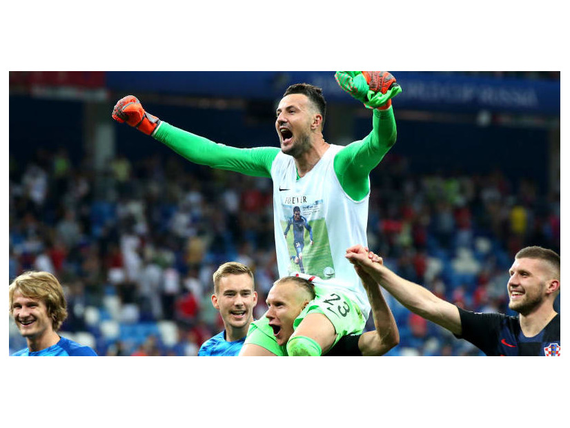 W杯クロアチア代表GK「ルールはリスペクトするが、亡き同僚のシャツは脱がない」
