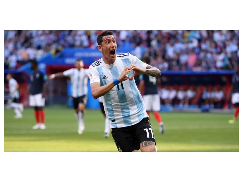 W杯で衝撃弾のディ・マリア、中国を蹴る！セリエA移籍か