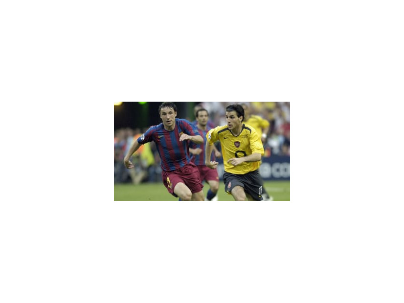 ユニフォームで振り返るCL決勝～2005-06　バルセロナ対アーセナル