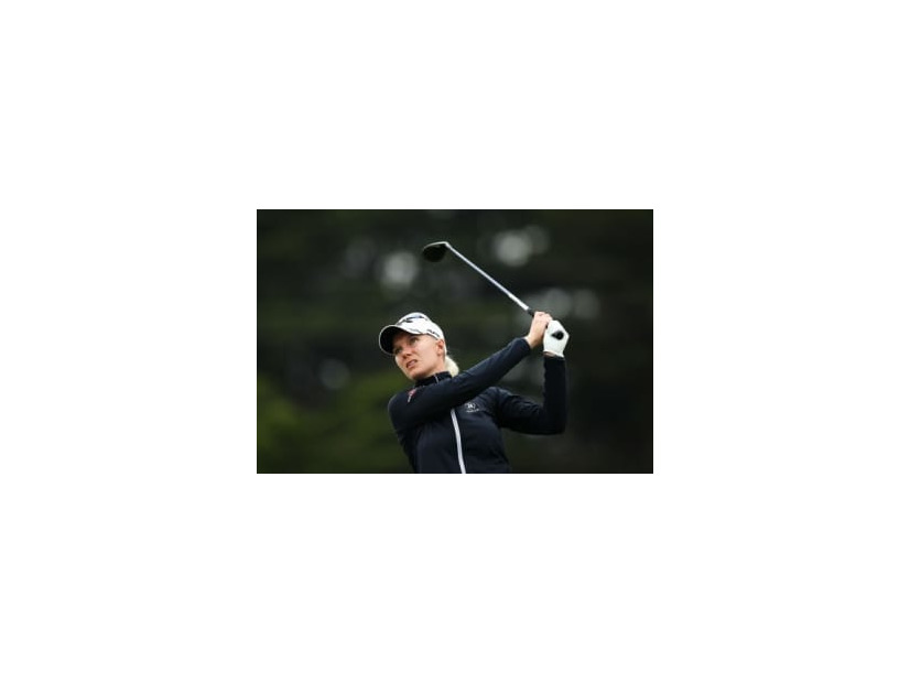 首位タイ発進を決めたマデリーン・サグストロム（撮影：GettyImages)