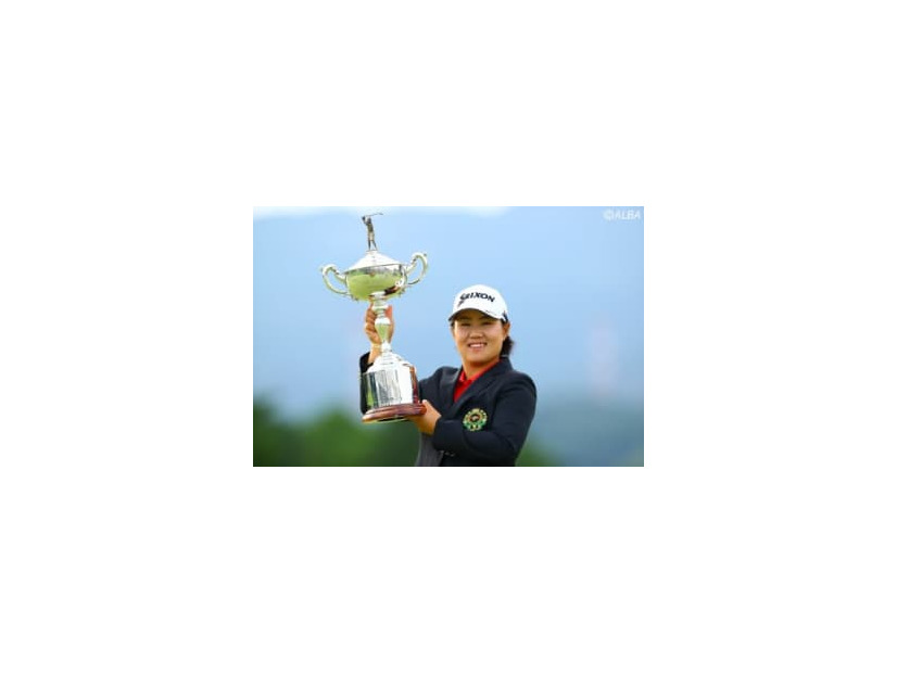 昨年の女子オープンで公式戦連勝を飾った畑岡奈紗（撮影：村上航)