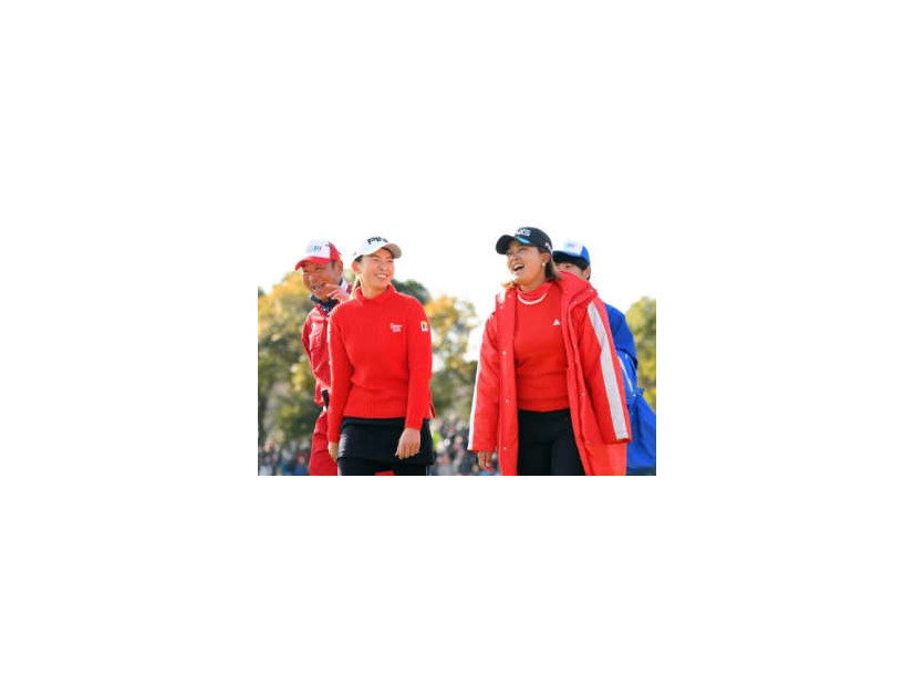 渋野日向子と鈴木愛は先週と変わらず　トップ15を維持した（撮影：GettyImages)