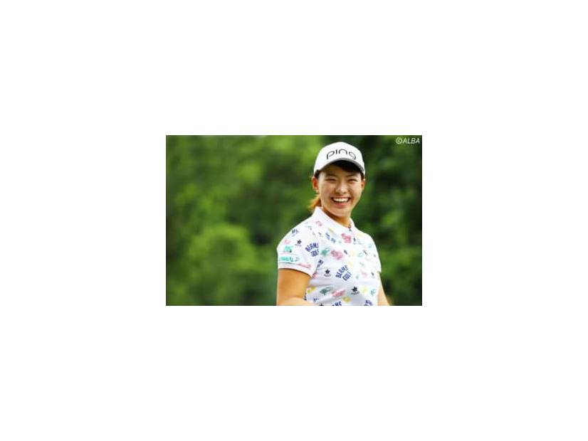 渋野日向子のこの笑顔を早く見たい（撮影：村上航)