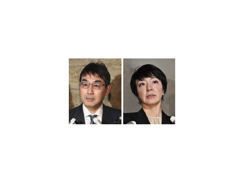 河井克行衆院議員、河井案里参院議員