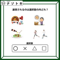 連想クイズです!イラストが表す動作を考えてみてね【難易度LV3・中辛】
