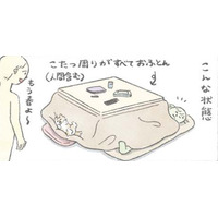 畳んだこたつに入る愛犬むっく…まるで屋根付きの寝床を見つけたよう【うちのむっくはいつも楽しそう #７ 】