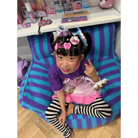 パンサー尾形の妻、7歳娘が自作“原宿デコラメイク”で大変身！「スキルがすごくてビックリ」「可愛いっ！」の声