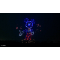 【ディズニー】夜空を彩るドローンショー“マジック・イン・ジ・エア”が帰って来る！初回は8月2日の足利花火大会