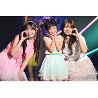 CANDY TUNE、キッズとランウェイ シフォン・チェック…色とりどりのリンクコーデ【TGC teen 2025 Summer】