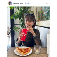 夏芽すず、美バスト際立つキャミ姿 誕生日満喫ショットに「可愛すぎる」の声