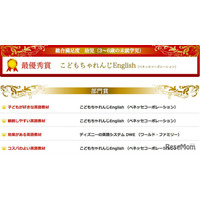イード・アワード2015「子ども英語教材」満足度No.1は「こどもちゃれんじEnglish」「スマイルゼミ」