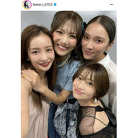 元AKB48板野友美、秋元才加＆大島優子＆宮澤佐江との“チームK”SHOTに反響「皆変わらない」「最高すぎるエモい」