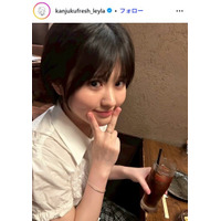 池田レイラ、プールでの純白ビキニ姿披露「美ボディ」「天使」の声