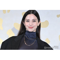 中条あやみ、“総額800万円超え”ジュエリー身につけ圧巻オーラ放つ【「カルティエ銀座4丁目ブティック」オープニングイベント】