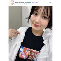 完熟フレッシュ・池田レイラ、美ウエストチラ見せディズニーショット披露「スタイル良い」「可愛すぎる」