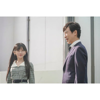 乃木坂46池田瑛紗「サムライマック」新CMで堺雅人と初共演 “似顔絵”も披露