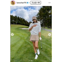 狩野舞子、スリットからスラリ美脚披露「スタイル良すぎ」「かっこいいし可愛い」と反響