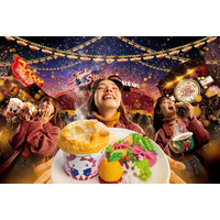 USJ、クリスマス彩る限定フード＆グッズ公開 ハローキティやスヌーピーがモチーフのキャラメニューも