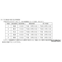 【高校受験2026】鳥取県立高入試、実施要項を公表…学力検査3/5