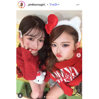 「今日好き」雨宮由乙花＆未苺、姉妹密着ショットに「美の遺伝子強い」「ビジュ最高」の声