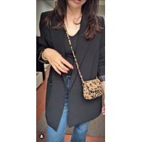 スリムフレアが新鮮！【GU】パンツをまとった大人ハンサムなデニムスタイル【40代の毎日コーデ】