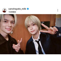 佐野勇斗、＆TEAM・Kとの2SHOTにファン歓喜「さすがに眼福すぎて滅」「目が喜んでます」