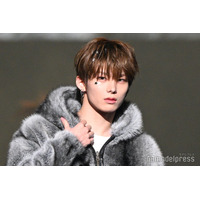 aoen京助（KYOSUKE）、ランウェイデビュー ファージャケットで存在感放つ【TGC広島2025】