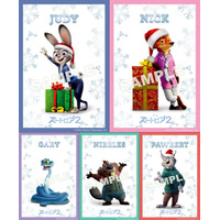 日本版が大人気『ズートピア２』興収40億円突破 入プレ第3弾はクリスマス限定キャラクターカード