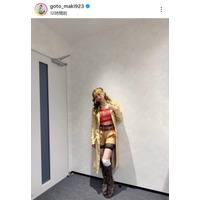 後藤真希、美スタイルが眩しい衣装SHOTに絶賛の声「ビジュえぐい！！」「可愛すぎる」