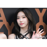 LE SSERAFIMカズハ、色白素肌際立つ衣装姿にファン熱狂「着こなせるのさすが」「スタイル抜群」