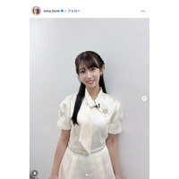 “日本一強いアナ”堀江聖夏、ミニスカサンタ姿で“かかと落とし”瓦割り挑戦「稲妻が走った」「信じられない脚の長さ」の声