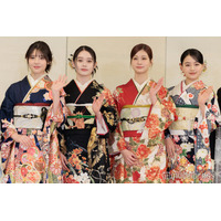 生見愛瑠・高石あかり・上坂樹里らエイベックス美男美女、晴れ着で集結 今年は初の男性タレントも出席