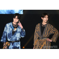 ACEes作間龍斗＆深田竜生、“駿河和染”⾐装纏い堂々ランウェイ 仲睦まじいやり取りに歓声【TGCしずおか2026】