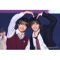 「今日好き」倉⽥琉偉＆森本陸⽃、仲良くハートポーズ「カッコいい」「イケメンすぎる」【TGCしずおか2026】