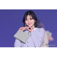 CUTIE STREET真鍋凪咲、清楚オーラで魅了 パープルカーデがお似合い【TGCしずおか2026】