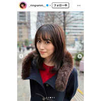 「虎に翼」片岡凛、美脚輝くミニワンピ姿披露「スタイル抜群」「可愛さと大人っぽさが同居」と絶賛の声