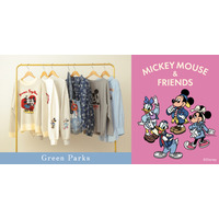 デニムやスウェットなど全7型「ミッキー＆フレンズ」レトロポップなコレクション