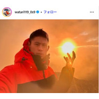 ワタリ119「いちいちキュー」の日に入籍 婚姻届証人との2ショット公開「初めてテレビ出た時からお世話になってる」