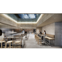 ブルーボトルコーヒー、原宿キャットストリートに新店 初の抽出方法のコーヒーや抹茶ワッフル等提供