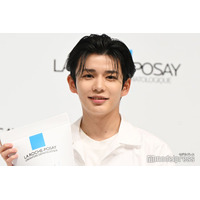 なにわ男子・長尾謙杜「我ながら肌がきれい」生ツヤ肌を披露「ラ ロッシュ ポゼ」トーンアップUV アンバサダー就任