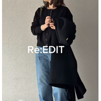 一枚でおしゃれが完結。配色カーディガンを主役にした大人のデニムスタイル【40代の毎日コーデ】