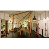 東京・谷中にスタバ×アートが融合する木造カフェ、コーヒー片手に若手作家の作品を堪能